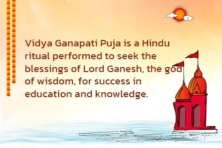 Vidya Ganapati Puja