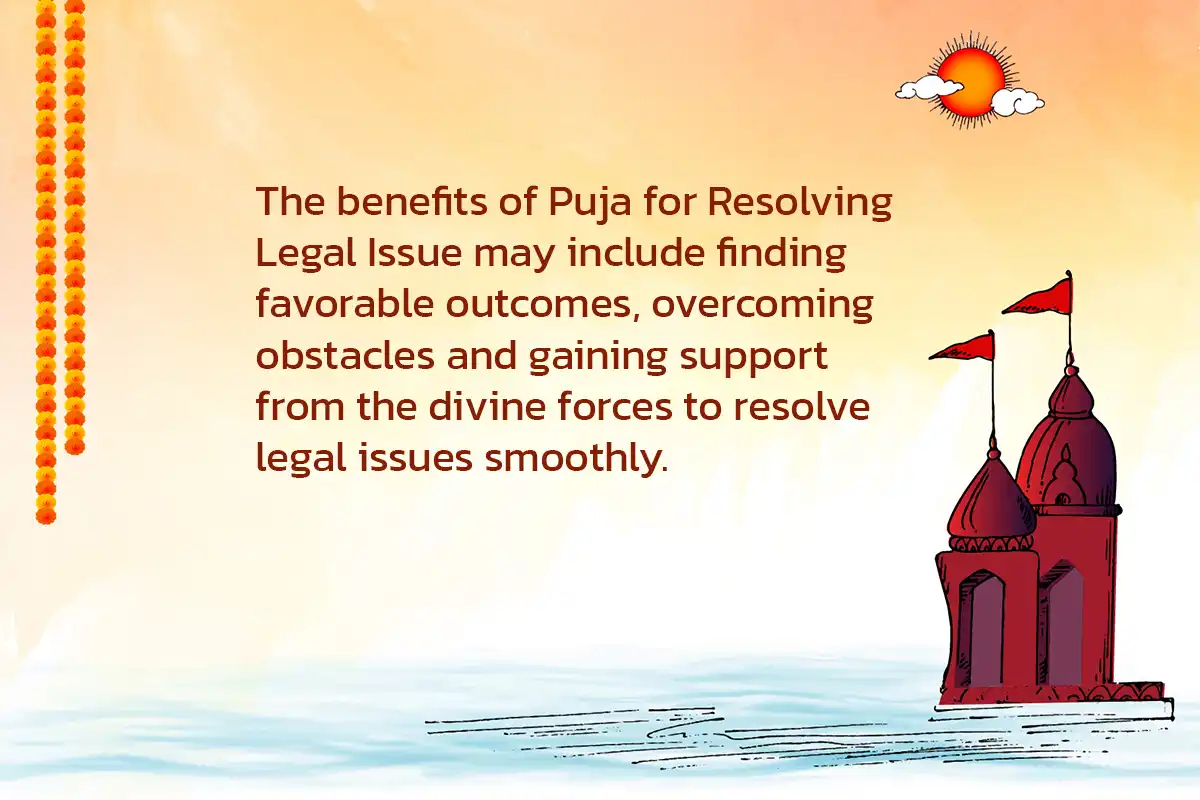 Puja for Resolving Legal Issue